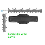 Geekria Headband Pad Compatible with Astro A40 TR Headphones Replacement Band, Headset Headband Cushion Cover Repair Part (Black)