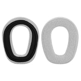 Geekria Linen Replacement Ear Pads Compatible with Logitech G321, G430 Headphones, Comfort-Fit Easy Installation Ear Cushions, Headset Earpads, Ear Cups Cover Repair Parts (Gray)