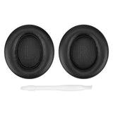 Geekria Elite Sheepskin Replacement Ear Pads for Anker Soundcore Life Q30/Q35 BT Headphones Ear Cushions, Repair Parts (Black)