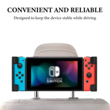 Geekria Car Headrest Mount Compatible with Nintendo Switch, OLED, Lite and Other Mini Tablets, Game Accessories Adjustable Universal Holder for Car Backseat (Red)