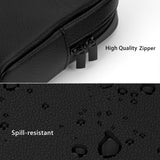 Geekria Elite Headphones Pouch, Soft Shell Replacement Protective Travel Carrying Bag with Cable Storage, Compatible with Sony WH-1000XM6, JBL Tour ONE M3, Skullcandy Crusher ANC 2 (Black)