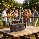 Geekria Felt Speaker Pouch Compatible with Anker Soundcore 2, Bose SoundLink Flex, Protective Soft Skin, Replacement Portable Speakers Travel Carrying Sleeve (Black)