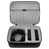 Geekria Carrying Case, Compatible with Elgato HD60 X / 4K X / HD60 S / HD60 S Plus, Hard Shell Protective Travel Bag (Dark Gray)