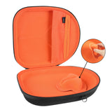 Geekria Shield Headphones Case Compatible with Parrot Zik 2.0, Zik 3, Zik Case, Replacement Hard Shell Travel Carrying Bag with Cable Storage (Black)