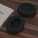 Geekria Sport Cooling-Gel Replacement Ear Pads for Anker Soundcore Life Q10, Q10 BT, Life 2 NEO Headphones Ear Cushions, Headset Earpads, Ear Cups Cover Repair Parts (Black)