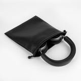 Geekria Headphones Carrying Bag, Compatible with Sony WH-1000XM6, WH-1000XM4, Bose QC Ultra II, QC 45 and More, Universal Headset Pouch / Portable Travel Bag (Black PU)