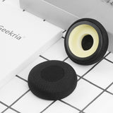 Geekria Comfort Mesh Fabric Replacement Ear Pads for Jabra Evolve 65UC/ 65MS/ 40UC/ 40MS/ 30US/ 30II/ 20SE/ 20UC/ 20MS Headphones Ear Cushions, Repair Parts (Black)