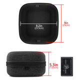 Geekria Shield Headphones Case Compatible with Sennheiser HD800S, HD800, HD820, HD700, HD660s2, HD650, HD600, HD660S Case, Replacement Hard Shell Travel Carrying Bag with Cable Storage (Dark Grey)