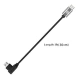 Geekria Short Micro-USB Charger Cable Compatible with DJI Spark Mavic, Raspberry Pi Zero, PS5/PS4, Owlet, Android Devices, DAC, Micro USB Replacement Power Charging Cord (1 ft / 30 cm)