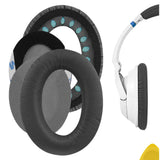 Geekria QuickFit Replacement Ear Pads for Bose SoundTrue, AE2, AE2i, AE2w Around-Ear Headphones Ear Cushions, Headset Earpads, Ear Cups Cover Repair Parts (Dark Grey)