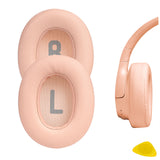 Geekria Replacement Ear Pads Compatible with JBL Tune 720BT/ 750BTNC/ 710BT/ 700BT/ 760NC/ 770NC Wireless Over-Ear Headphones Ear Cushions, Repair Parts (Blush Pink)