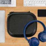 Geekria Shield Headphones Case Compatible with JBL Tune 520BT, Tune 510BT, Tune 660NC, Tune 560BT, Jr 310BT Case, Replacement Hard Shell Travel Carrying Bag with Cable Storage (Black)