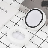 Geekria Comfort Mesh Fabric Replacement Ear Pads for SteelSeries Arctis Nova Pro Wired/ Nova1/ 1P/ 1X/ Nova3/ 3P/ 3X/ Nova4/ 4P/ Nova5/ 5P/ 5X/ Nova7/ 7P/ 7X Headphones, Ear Cushions (White)