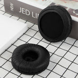 Geekria QuickFit Leatherette Replacement Ear Pads for JBL JR300, JR300BT, T450BT, T500BT, Tune 500, Tune 500BT, Tune 510BT, Tune 520 Headphones, Ear Cushions with Video Guide (Black)