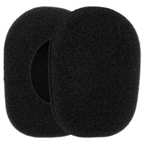 Geekria Comfort Foam Ear Pads Compatible with BlueParrott B350-XT (204260) Headphones, Replacement Cushions with Mic Windscreen Cover (Black)