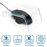 Geekria Mouse Dust Cover, Acrylic Material Provides Dustproof, Waterproof and Splash-Proof, Durable, Impact-Resistant, Compatible with Logitech G502 Gaming Mouse (Transparent Acrylic)