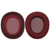 Geekria Comfort Mesh Fabric Replacement Ear Pads for SteelSeries Arctis Nova Pro Wired/ Nova1/ 1P/ 1X/ Nova3/ 3P/ 3X/ Nova4/ 4P/ Nova5/ 5P/ 5X/ Nova7/ 7P/ 7X Headphones Ear Cushions (Red)