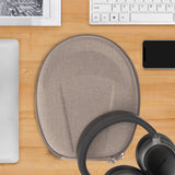 Geekria Shield Headphones Case Compatible with Bose QuietComfort, QC Ultra II, 700/45/35 II/35 Gaming/25, Replacement Hard Shell Travel Carrying Bag with Cable Storage (Brown)