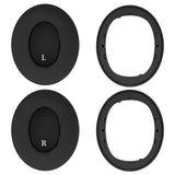 Geekria SNAP Ear Pads Replacement Kit for Beats Studio Pro Headphones, Magnetic Easy Switch Ear Cushions in Seconds, Repair Parts ( Cooling-Gel Black, 1 Pair)