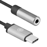Geekria Apollo USB-C Connector to AUX, Type-C to Audio Adapter with Digital audio decode module, USB C to 3.5mm Female Pad Jack Adapter, Compatible with iPad Pro, MacPro Air (Latest Model)